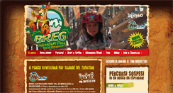Desktop Screenshot of bregadventurepark.it